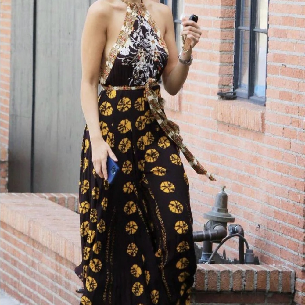 FREE PEOPLE Summer Soire Jumpsuit in Garden Combo
